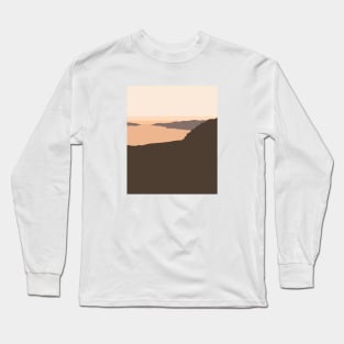 Cliff Sunset Long Sleeve T-Shirt